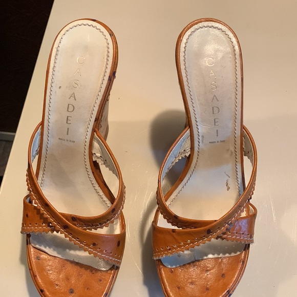 Casadei leather slides - Picture 4 of 8